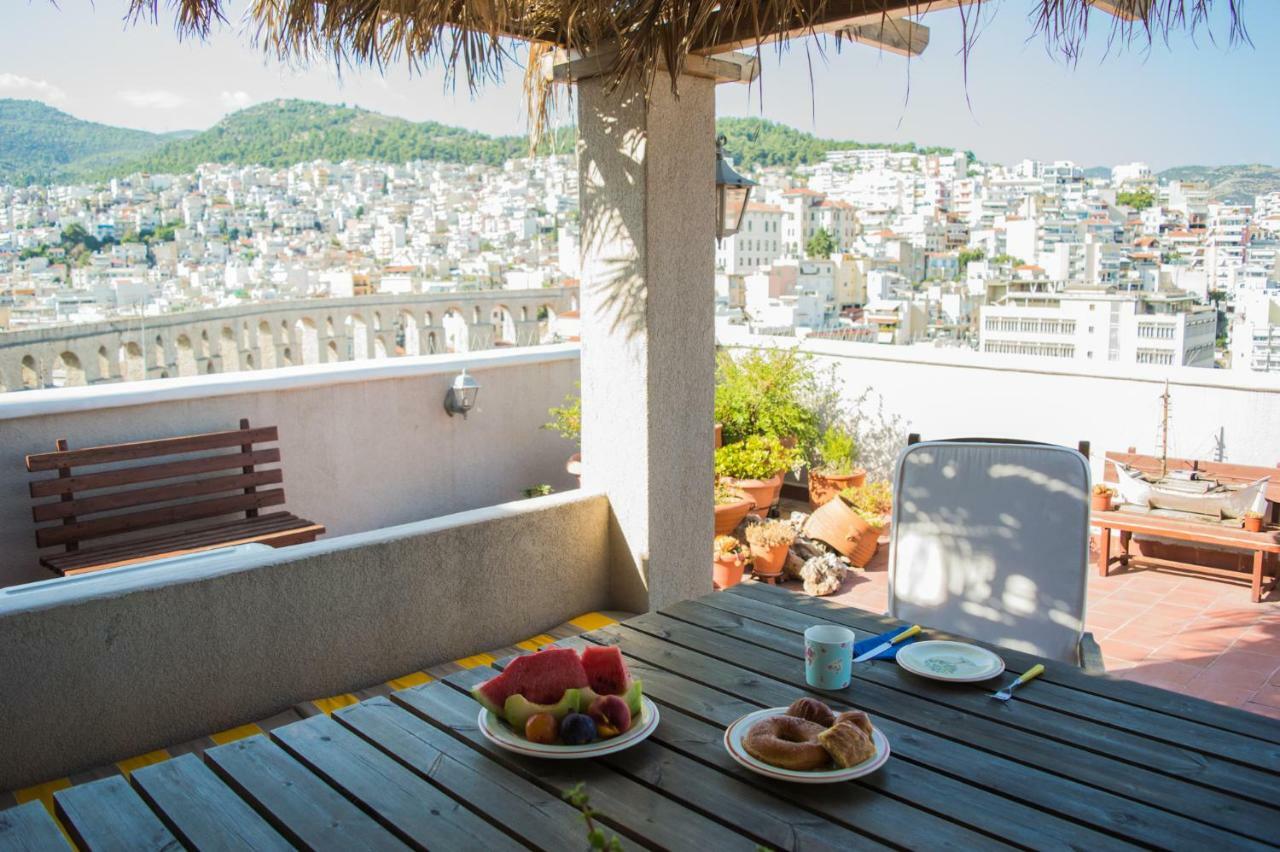 Old-Town Roof-Garden Suite Kawala Zewnętrze zdjęcie